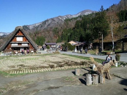 Yesterday in Shirakawa-go!