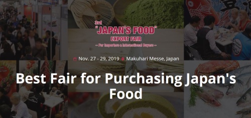 Japan's Food Export Fair 2019