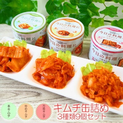‘AMASHO KOREAN KITCHEN’ 3 x 3 Different Kinds of Canned Kimchi